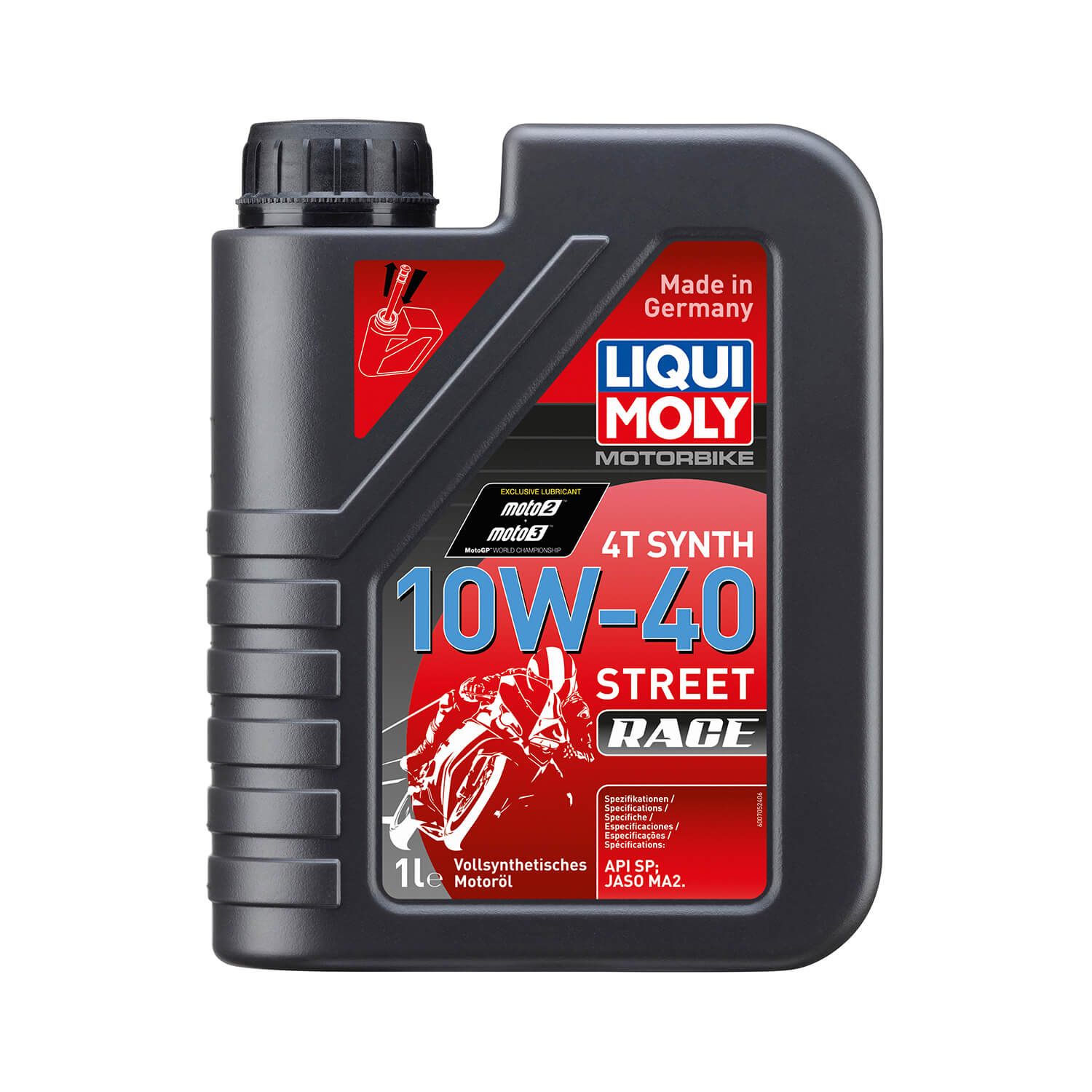 LIQUI MOLY 10W-40 FULL SYNTHETIC RACE
