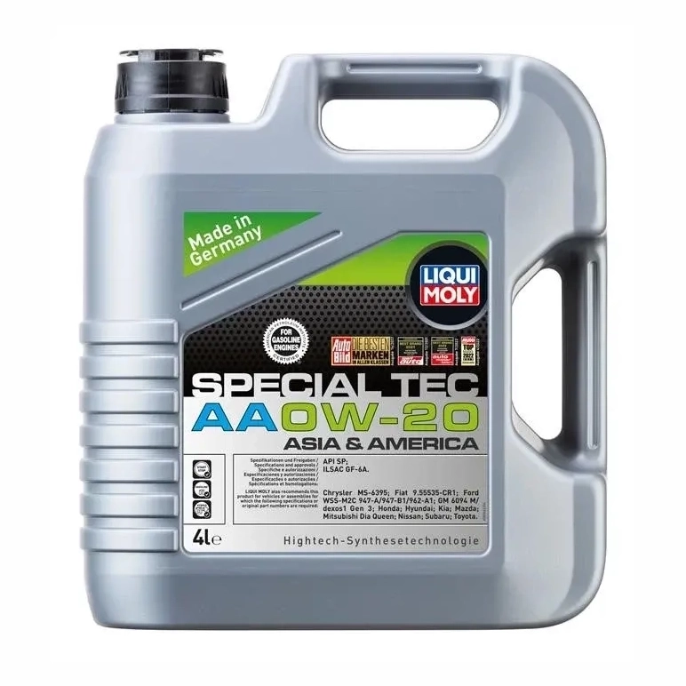 LIQUI MOLY HYBRID SPECIAL TEC AA 0W-20 SYNTHETIC 4L